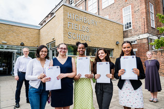 Students celebrate their GCSE results