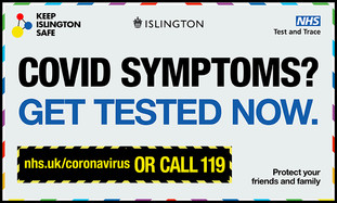 If you have Covid symptoms, get tested now. NHS.uk/coronavirus or call 119