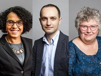 Cllr Kaya Comer-Schwartz, Cllr Nurullah Turan and Cllr Sue Lukes