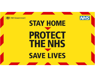 Stay at home, protect the NHS, save lives