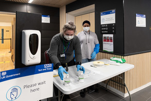 Rapid covid testing centre