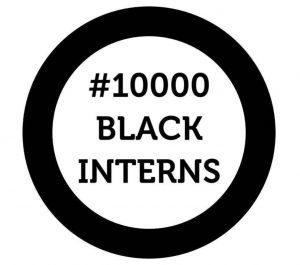 10000 black interns logo