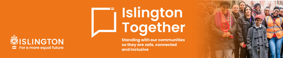 Islington Together Standing with our communities banner