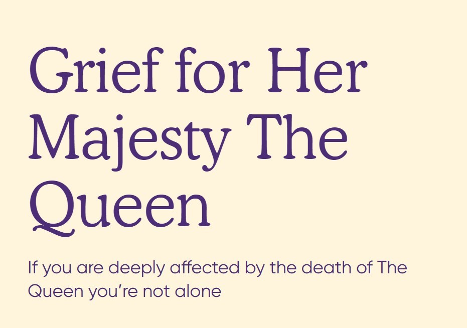 Greif for Her Majesty The Queen