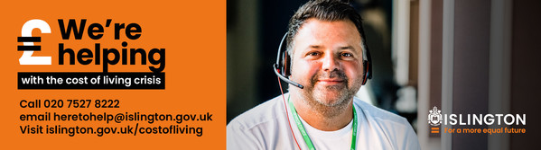 Cost of living support header banner