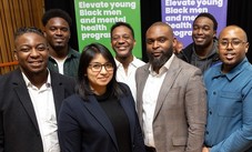 The launch event of the Young Black Men and Mental Health programme at Platform Youth Centre in Islington