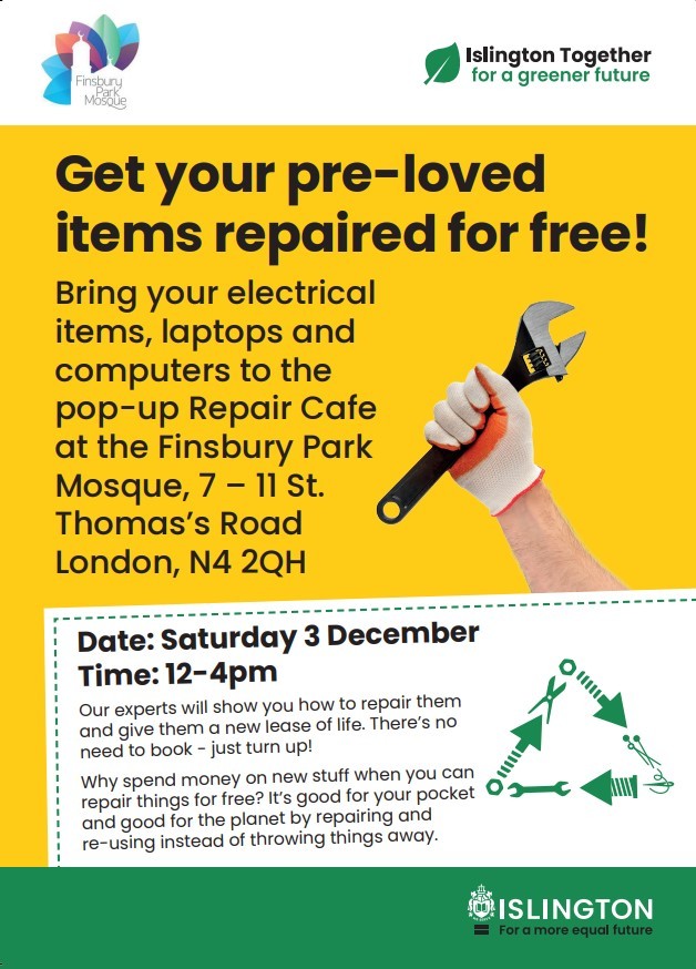 Repair cafe poster