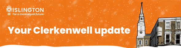 Your Clerkenwell updates Christmas banner