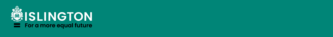 Sea Green Islington council header banner