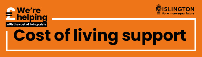 Cost of living support header banners