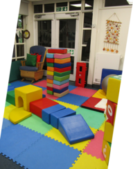 A soft play sensory circuit for children