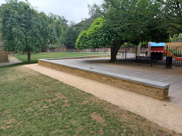 park with field of grass and trees
