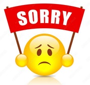 sorry emoticon
