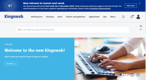 New intranet November 2023