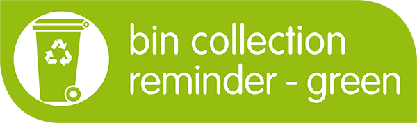 bin collection reminder green