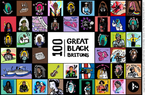 100 great black britons home school