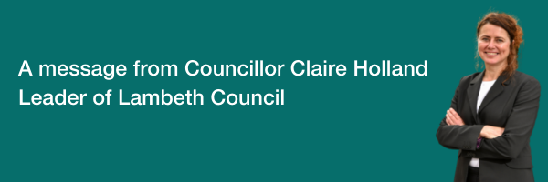 A message from Councillor Claire Holland