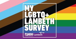 LGBTQ+ survey flyer