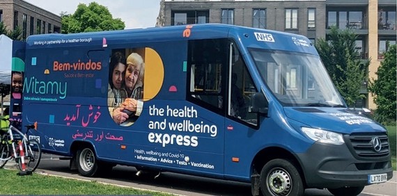 Lambeth's wellbeing express bus