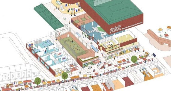 Brixton Rec works design graphic