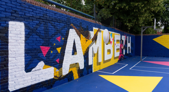 Lambeth sports court