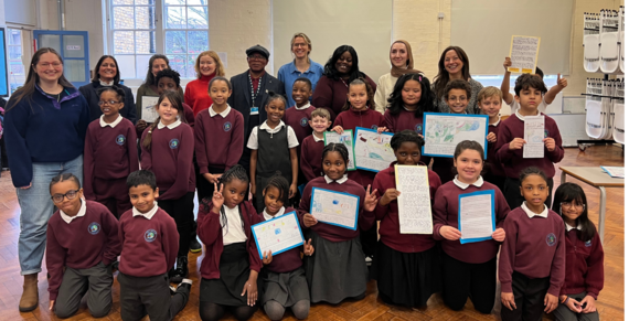 Hillmead Primary School students