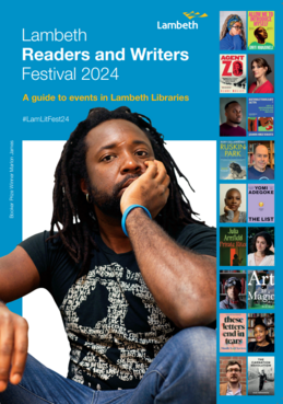 Lambeth Readers and Writers Festival brochure cover