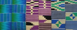 Kente Cloth Paper Weaving