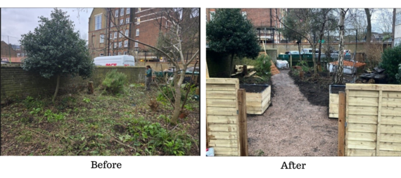 gaskell estate garden