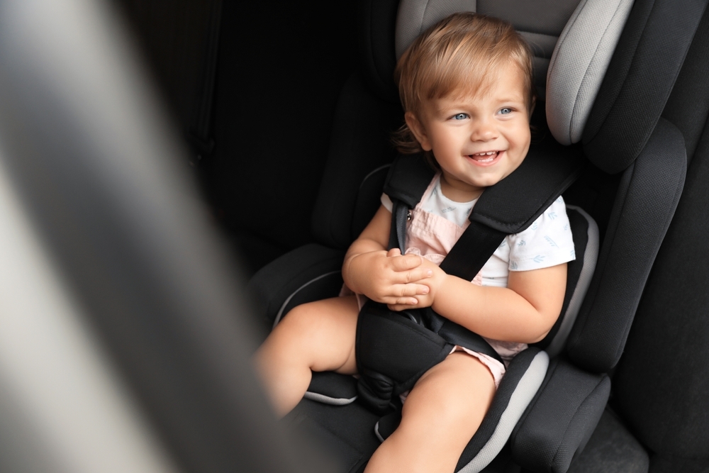 Child in car seat