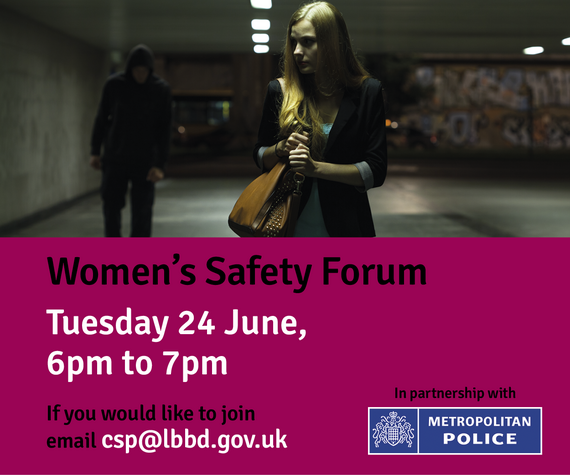 Have your say at our Women's Safety Forum💬