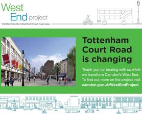 Tottenham Court Road is changing