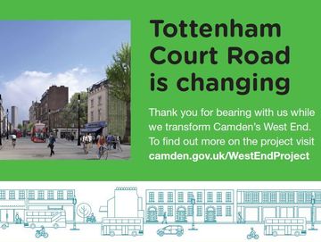 Tottenham Court Road is changing image