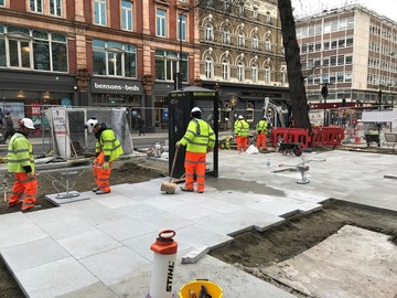 Tottenham Court Road work
