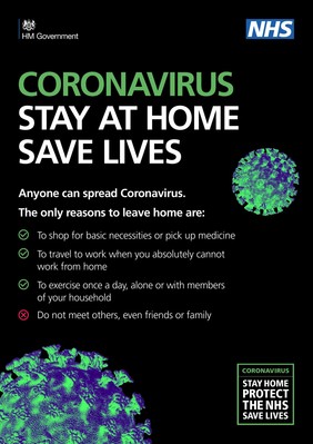Stay at home save lives