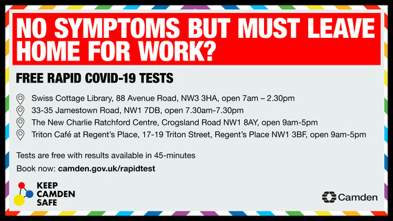 Lateral flow test centres