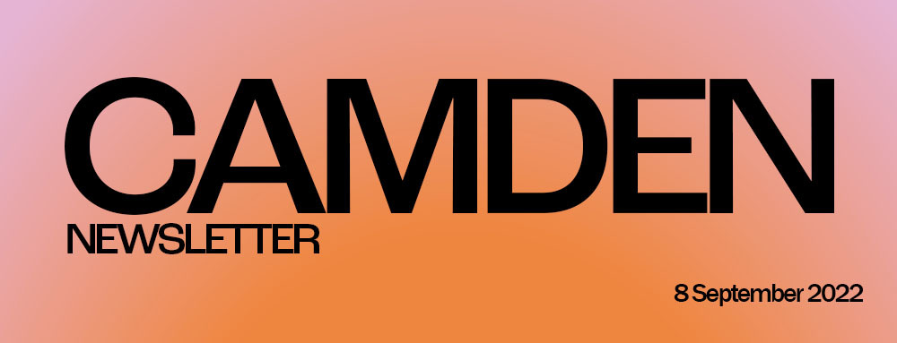 Camden newsletter header 8 September 2022