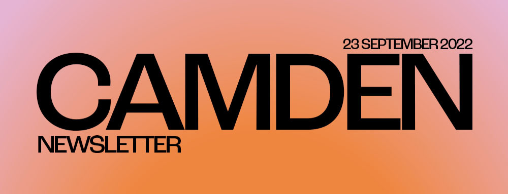 Camden newsletter header 23 September 2022
