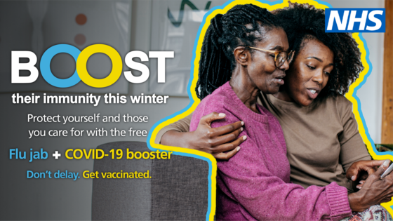 Protect yourself and others this winter, get your COVID-19 and flu jabs