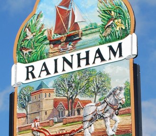 Rainham village sign