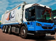 Serco waste collection lorry