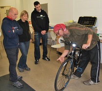 cycle maintenance tyre pressure