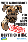 Dog mess poster