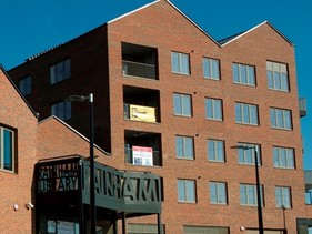 Rainham library and flats