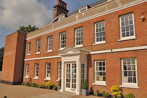 Fairkytes Arts Centre front angled