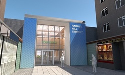 Harold Hill library artists impression