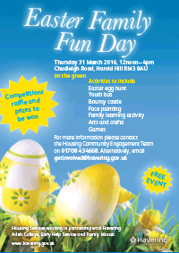 Housing Easter Family Fun Day 2016