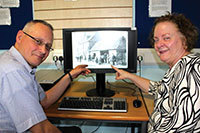 Family History and Local Studies Centre volunteers