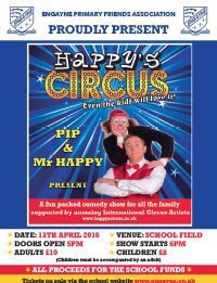 Engayne School Happy Circus Poster 2016