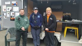 Squirrels Heath Safer Neighbourhoods Team with Housing Community Wardens March 2016